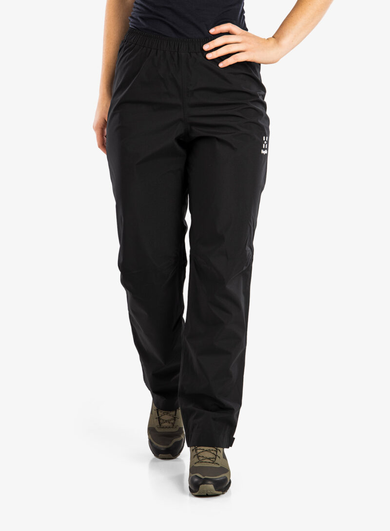 Cumpăra Pantaloni impermeabili femei Haglofs Buteo Pant - true black