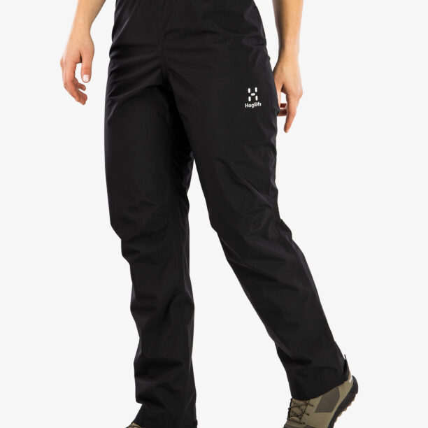 Pantaloni impermeabili femei Haglofs Buteo Pant - true black