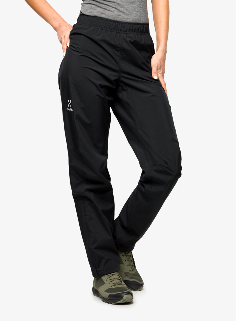 Cumpăra Pantaloni impermeabili femei Haglofs Korp Proof Pant - true black