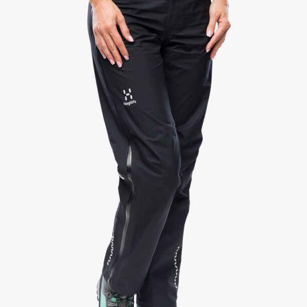 Pantaloni impermeabili femei Haglofs L.I.M GTX Pant - true black