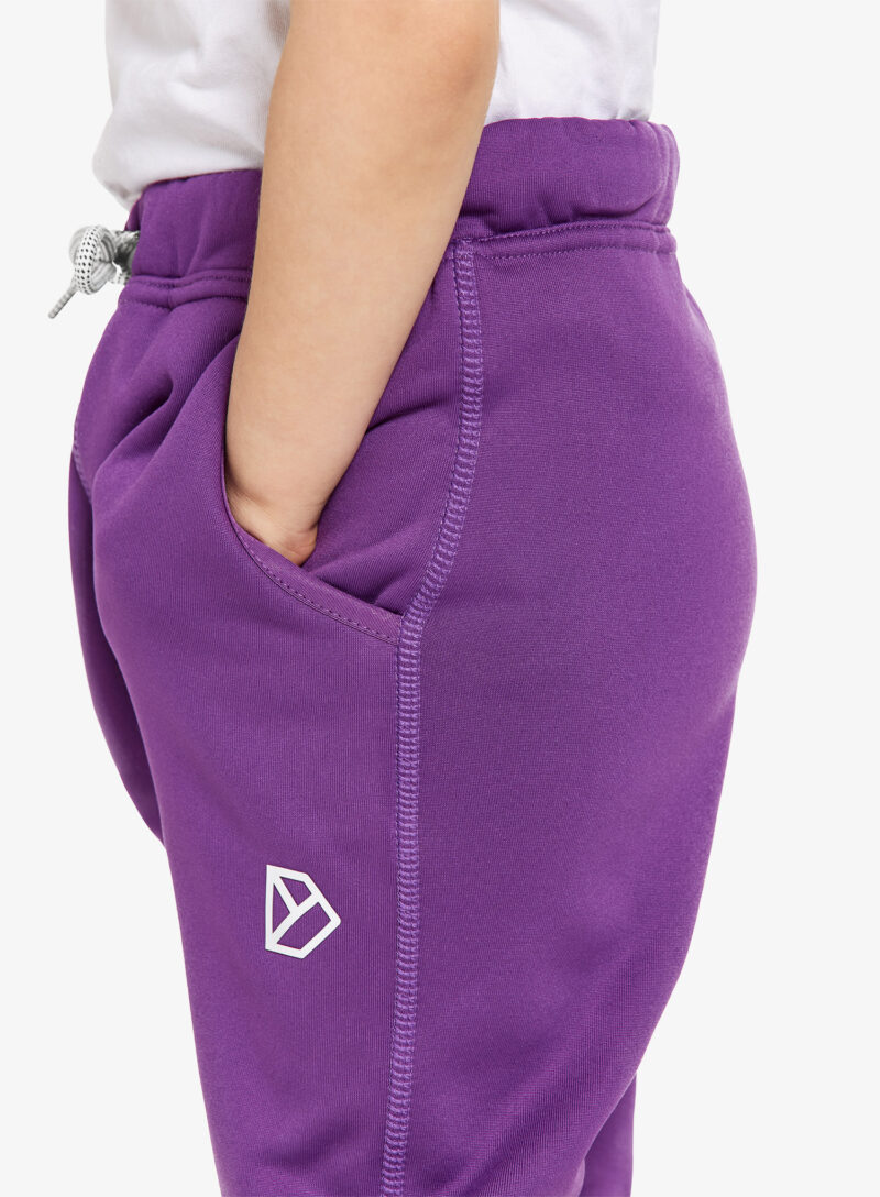 Preţ Pantaloni pentru copii Didriksons Corin Pant 7 - royal purple