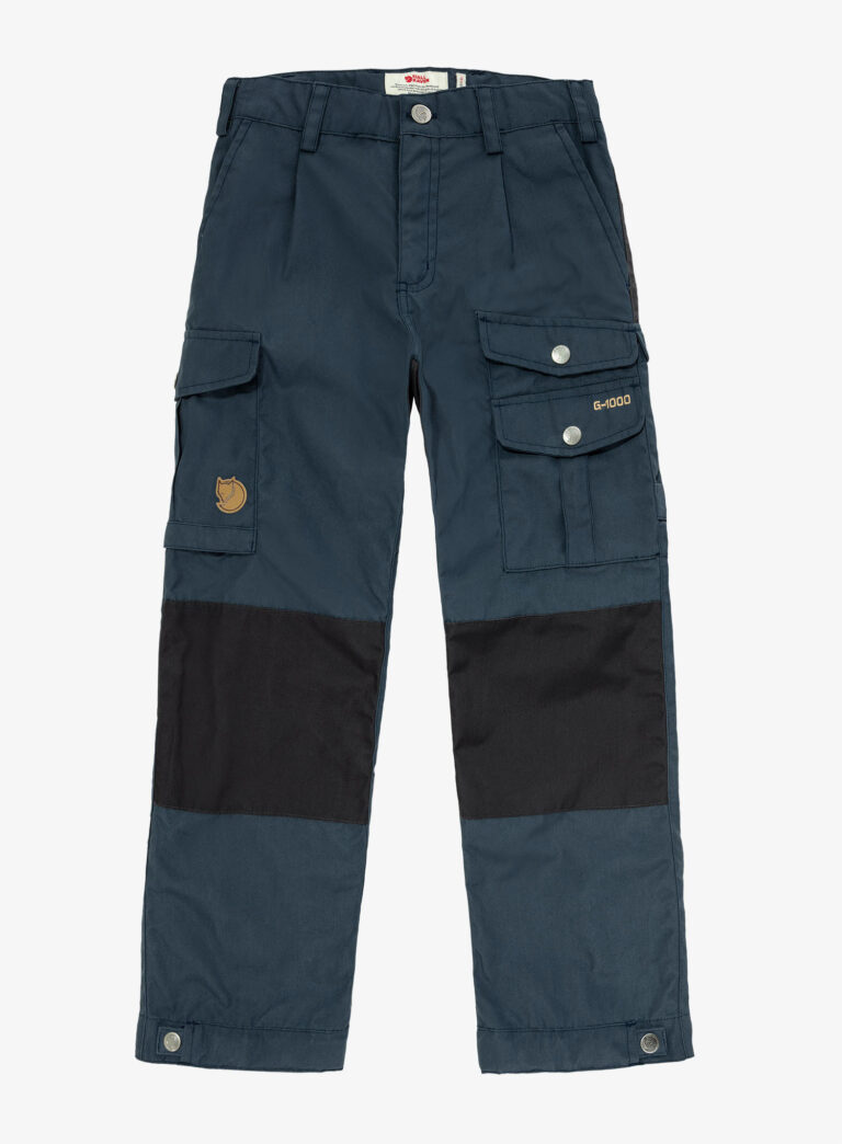 Pantaloni pentru copii Fjallraven Kid Vidda Trousers - mountain blue preţ