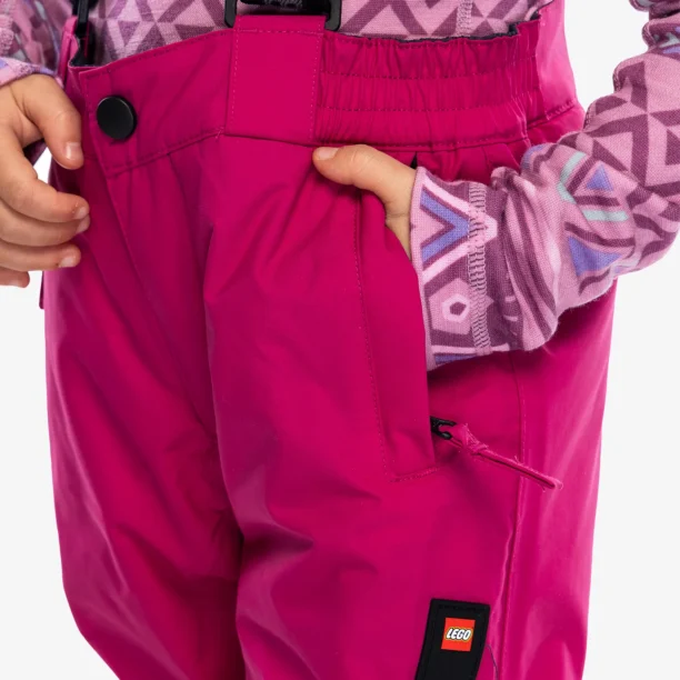 Original Pantaloni schi LEGO Powai 708 - dark pink