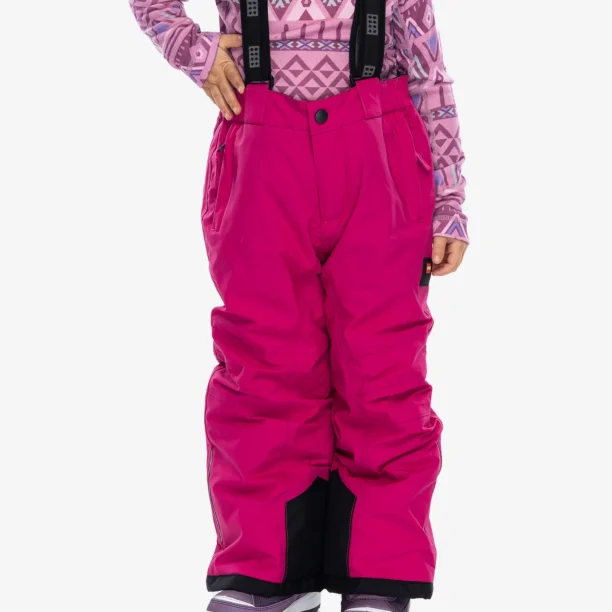 Pantaloni schi LEGO Powai 708 - dark pink