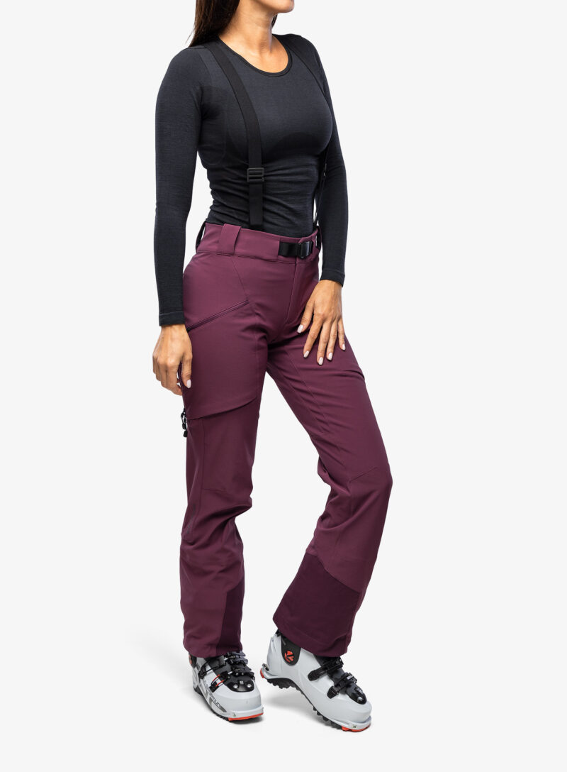 Cumpăra Pantaloni schi de tura femei Black Diamond Dawn Patrol Pants - blackberry