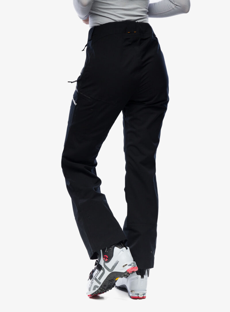 Pantaloni schi de tura femei Icebreaker Merino Shell+ Peak Pants - black preţ