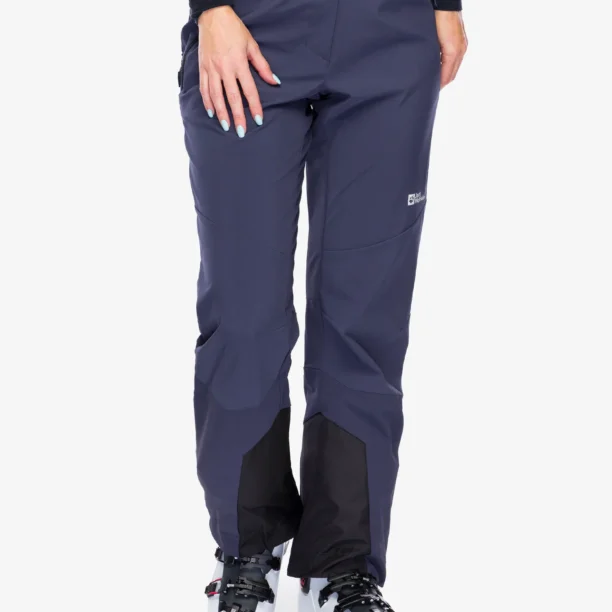 Pantaloni schi de tura femei Jack Wolfskin Alpspitze Tour Pants - graphite