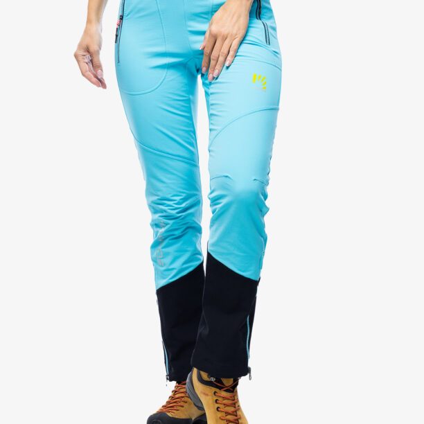 Pantaloni schi de tura femei Karpos Alagna Plus Evo Pant - blue atoll/midnight