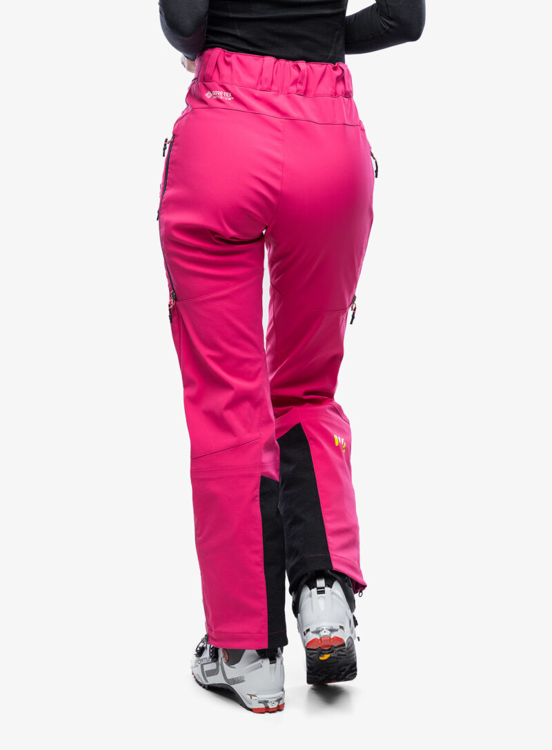 Pantaloni schi de tura femei Karpos Palu Pant - pink/vulcan preţ