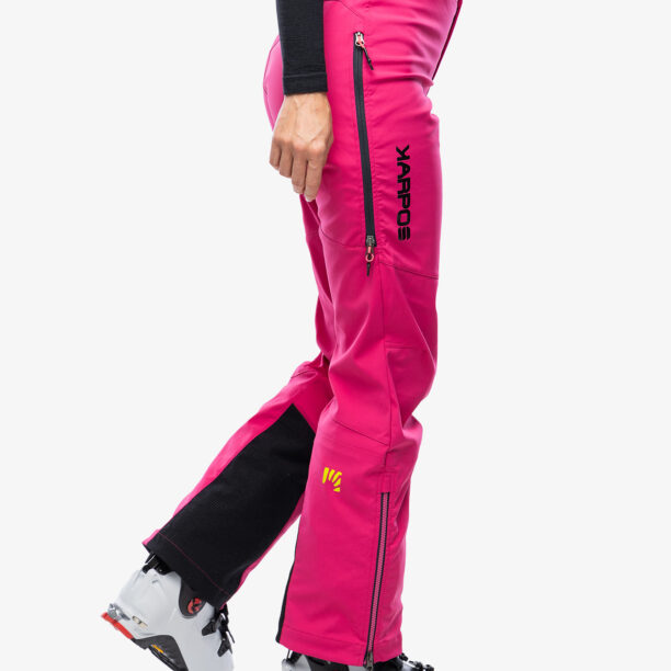 Preţ Pantaloni schi de tura femei Karpos Palu Pant - pink/vulcan