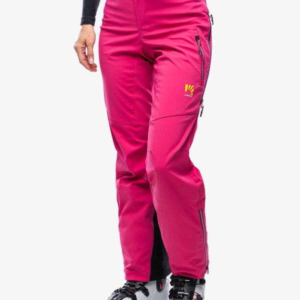 Pantaloni schi de tura femei Karpos Palu Pant - pink/vulcan