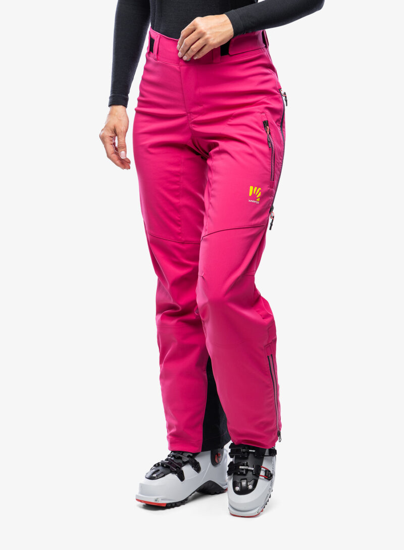 Pantaloni schi de tura femei Karpos Palu Pant - pink/vulcan