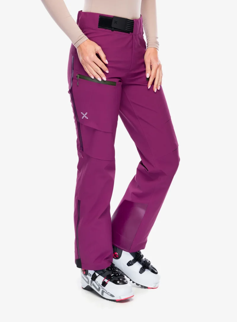 Cumpăra Pantaloni schi de tura femei Montura Sky Wild 2 Pants - wine red/sage green