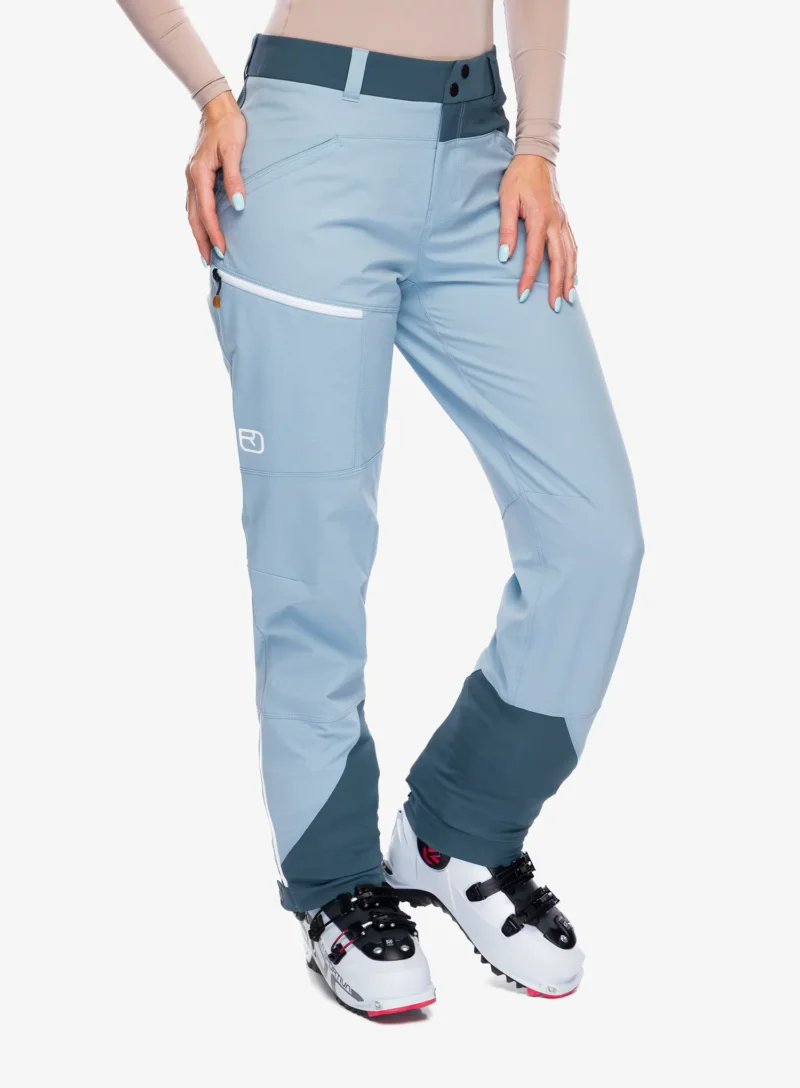 Cumpăra Pantaloni schi de tura femei Ortovox Mondeval Pants - glacier grey