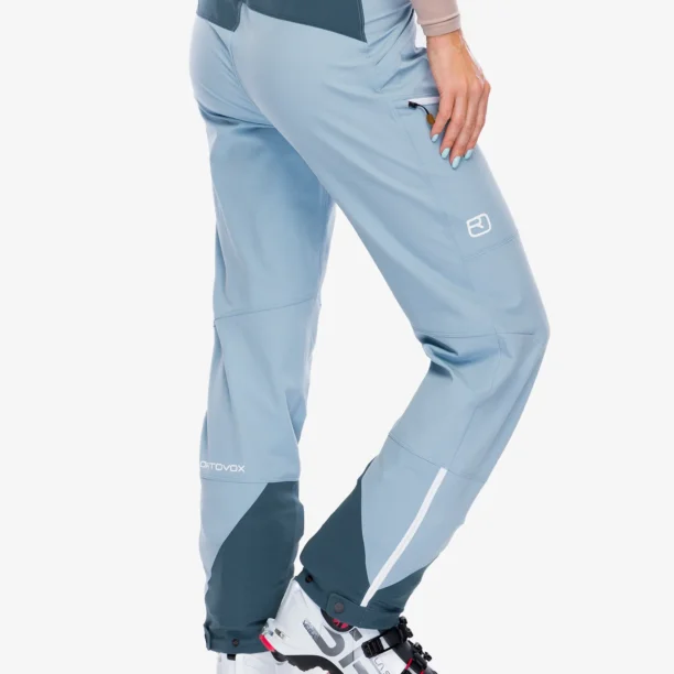 Preţ Pantaloni schi de tura femei Ortovox Mondeval Pants - glacier grey