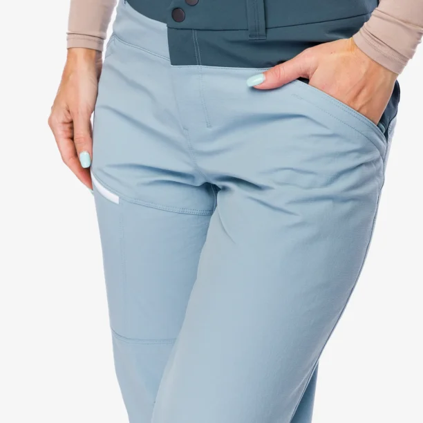 Original Pantaloni schi de tura femei Ortovox Mondeval Pants - glacier grey