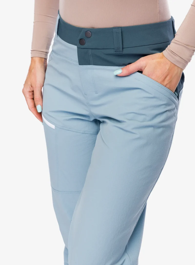 Original Pantaloni schi de tura femei Ortovox Mondeval Pants - glacier grey