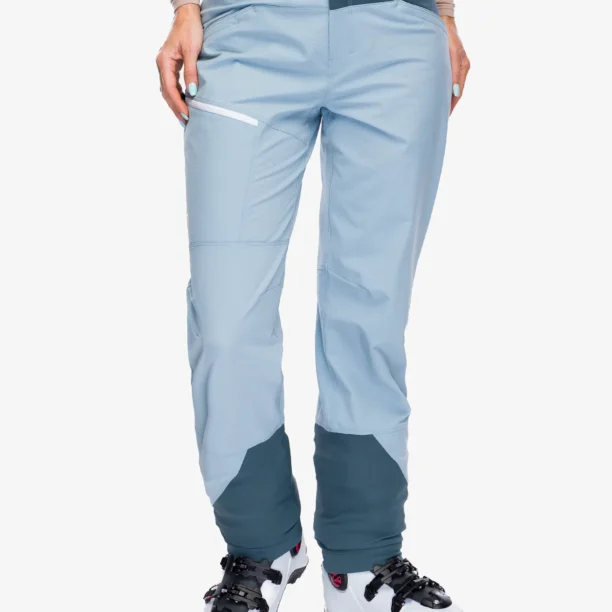 Pantaloni schi de tura femei Ortovox Mondeval Pants - glacier grey