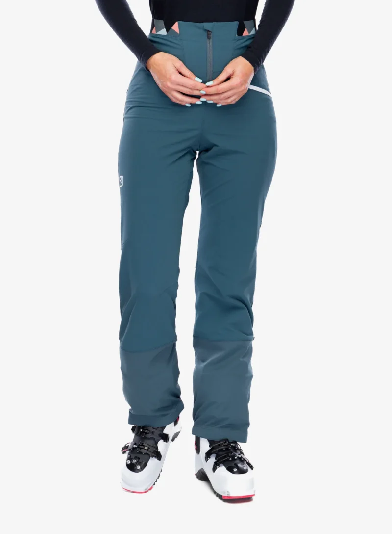 Pantaloni schi de tura femei Ortovox Punta Berrino Stretch Pants - dark arctic grey