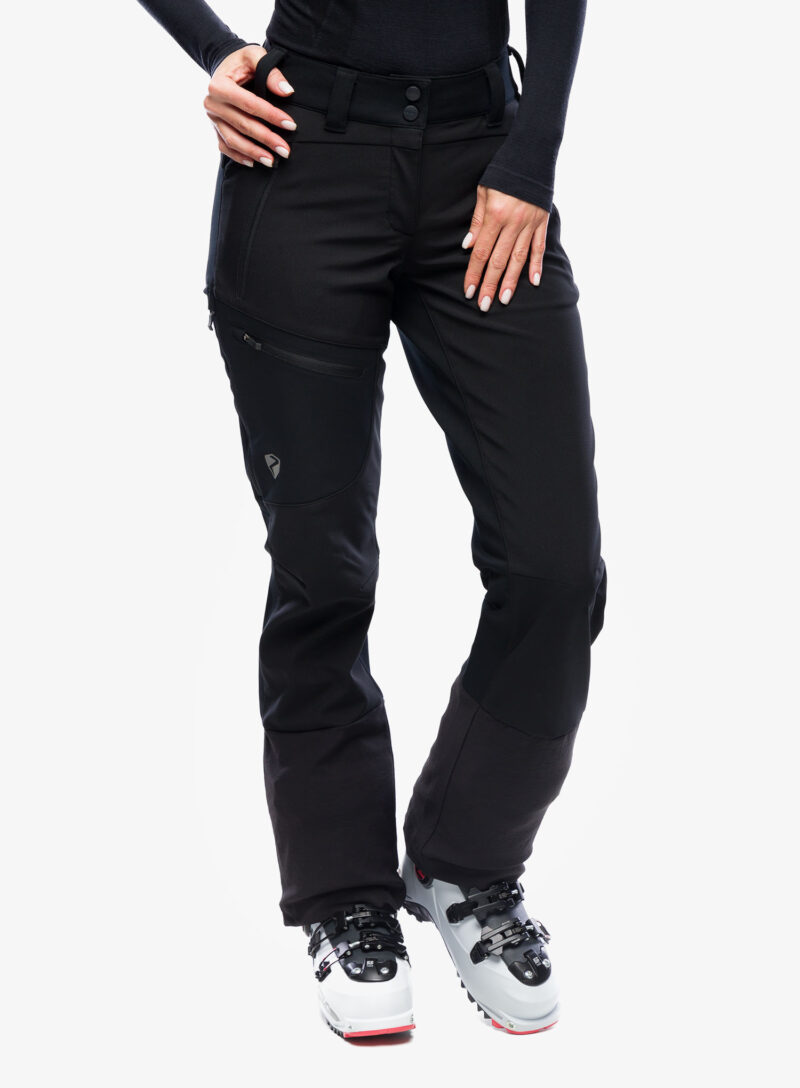 Pantaloni schi de tura femei Ziener Nolane - blk