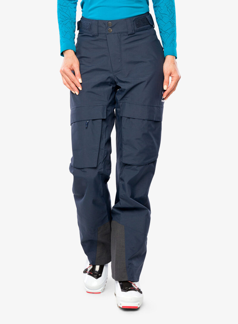 Cumpăra Pantaloni schi femei Haglofs Elation GTX Pant - tarn blue solid