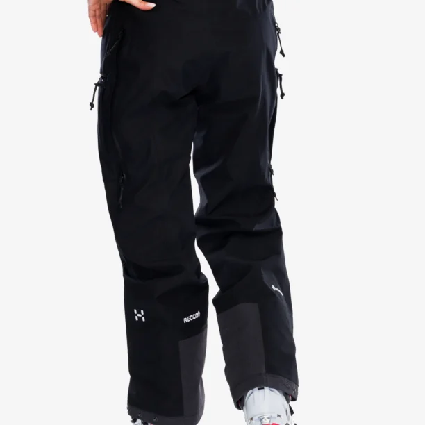 Pantaloni schi femei Haglofs Vassi GTX Pant - true black preţ