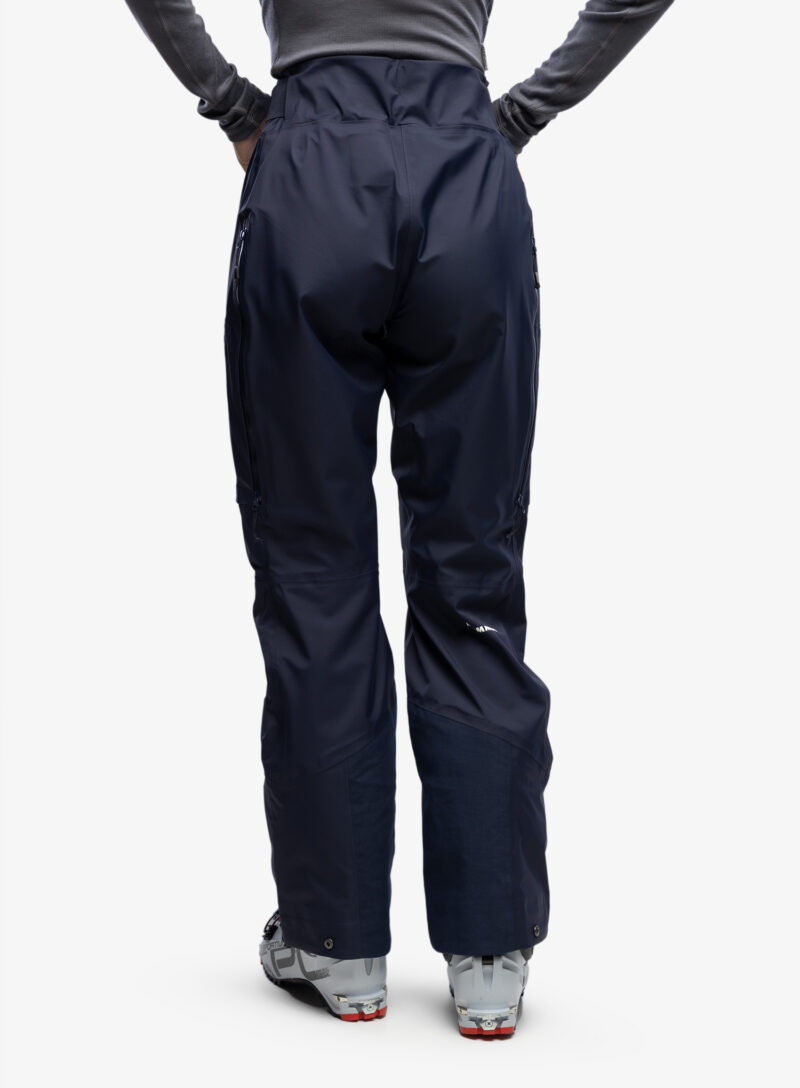 Pantaloni schi femei Mammut Haldigrat Air HS Pants - marine preţ