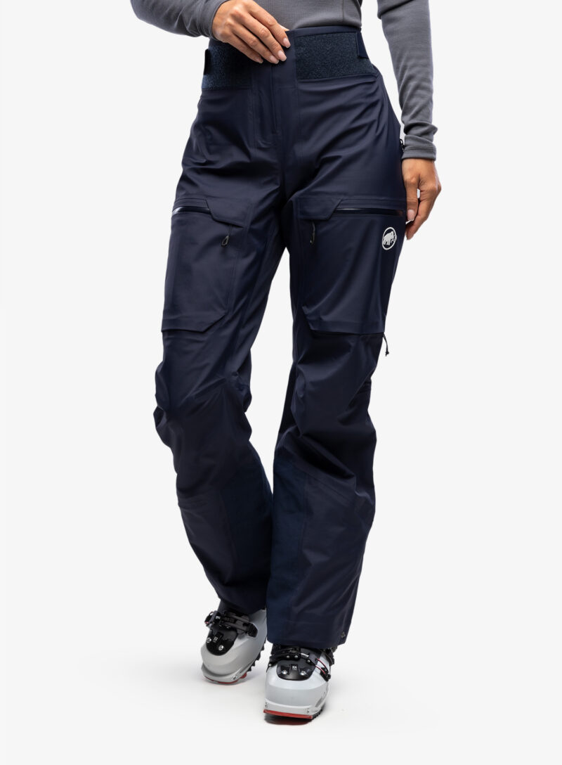 Pantaloni schi femei Mammut Haldigrat Air HS Pants - marine