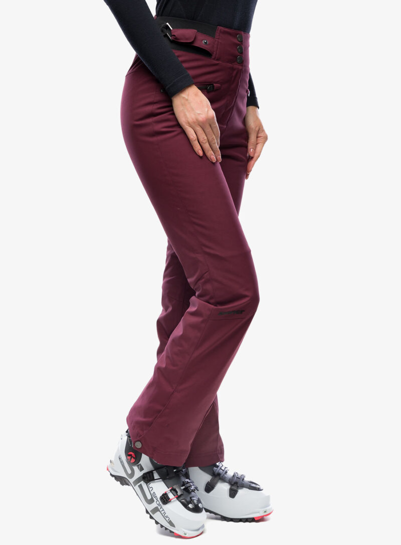 Cumpăra Pantaloni schi femei Ziener Tilla - velvet red