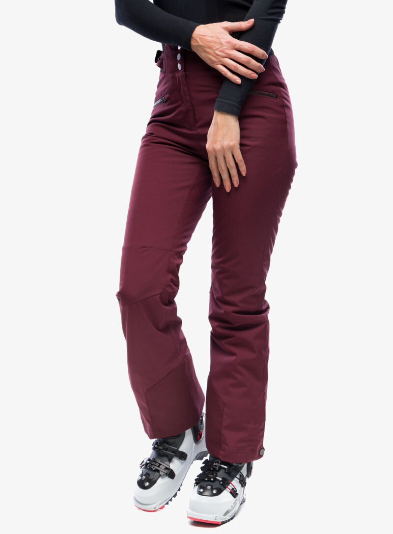 Pantaloni schi femei Ziener Tilla - velvet red