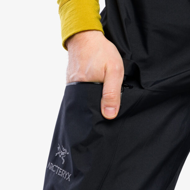 Original Pantaloni schi tura Arcteryx Alpha SV Bib - blk