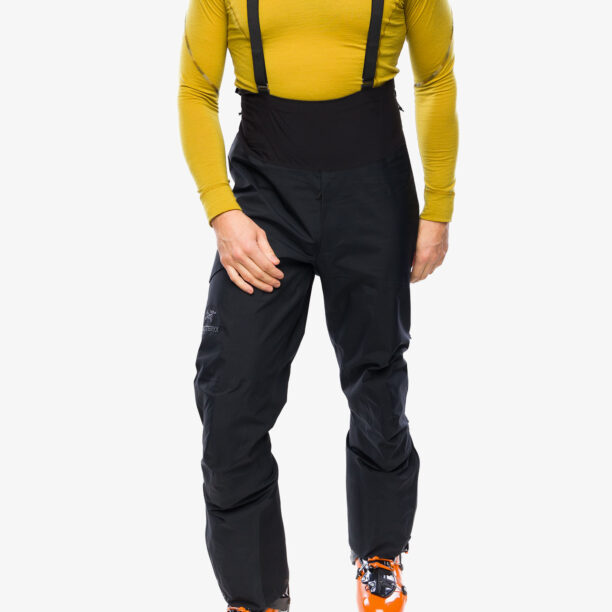 Pantaloni schi tura Arcteryx Alpha SV Bib - blk