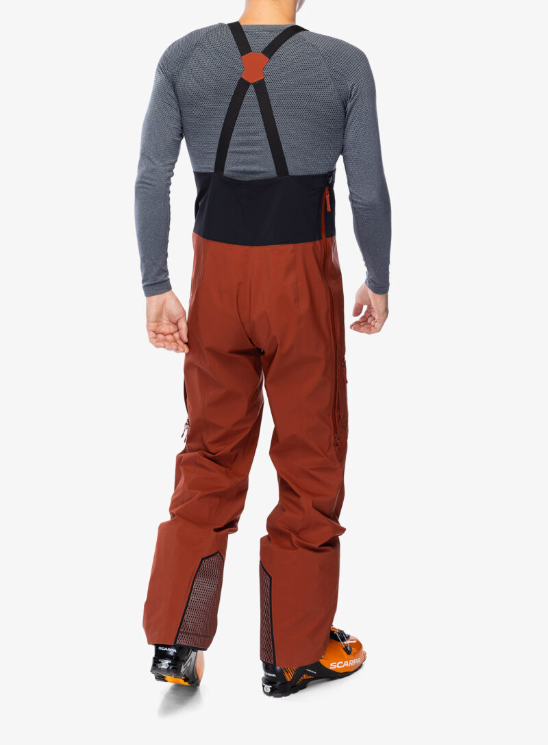 Pantaloni schi tura Arcteryx Rush Bib Pant - sequoia preţ