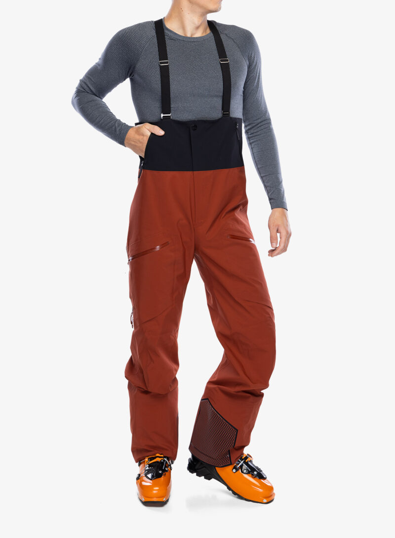 Preţ Pantaloni schi tura Arcteryx Rush Bib Pant - sequoia