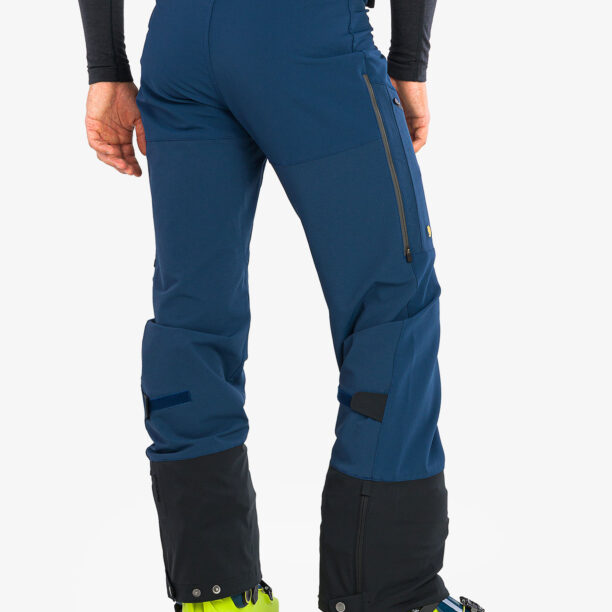 Preţ Pantaloni schi tura Fjallraven Bergtagen Touring Trousers - mountain blue