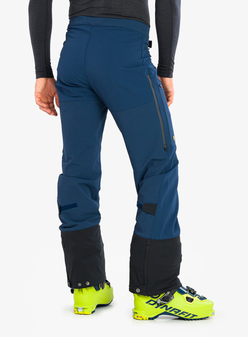 Preţ Pantaloni schi tura Fjallraven Bergtagen Touring Trousers - mountain blue