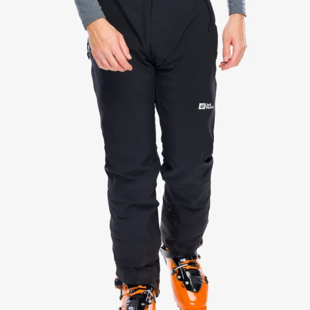 Pantaloni schi tura Jack Wolfskin Alpspitze Tour Pants - black