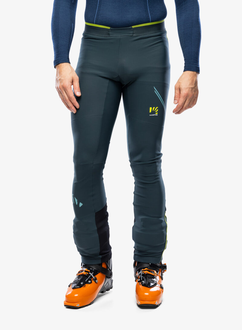 Cumpăra Pantaloni schi tura Karpos Alagna Evo Pant - forest/kiwi colada