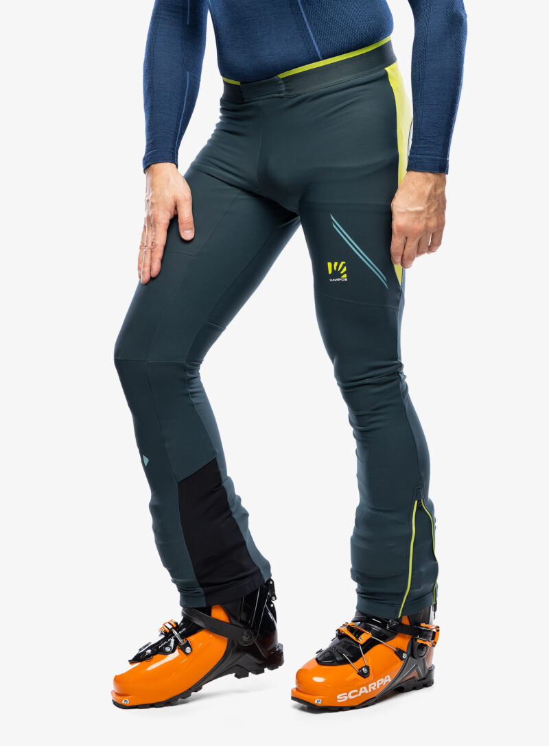 Preţ Pantaloni schi tura Karpos Alagna Evo Pant - forest/kiwi colada