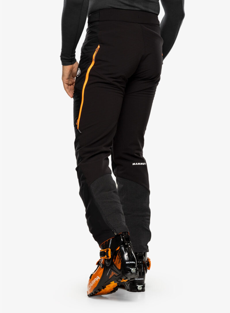 Pantaloni schi tura Mammut Aenergy IN Hybrid Pants - black/vibrant orange preţ