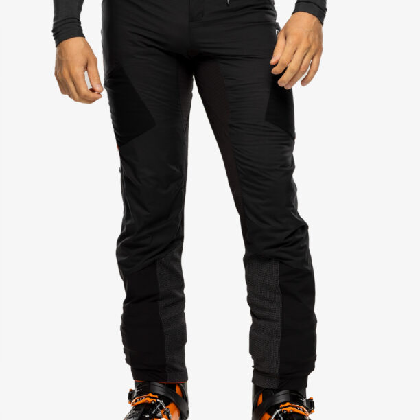 Pantaloni schi tura Mammut Aenergy IN Hybrid Pants - black/vibrant orange