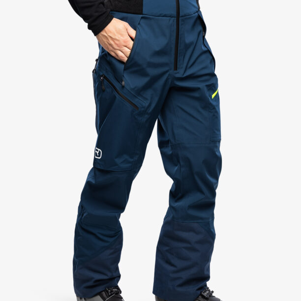 Cumpăra Pantaloni schi tura Ortovox 3L Guardian Shell Pants - deep ocean