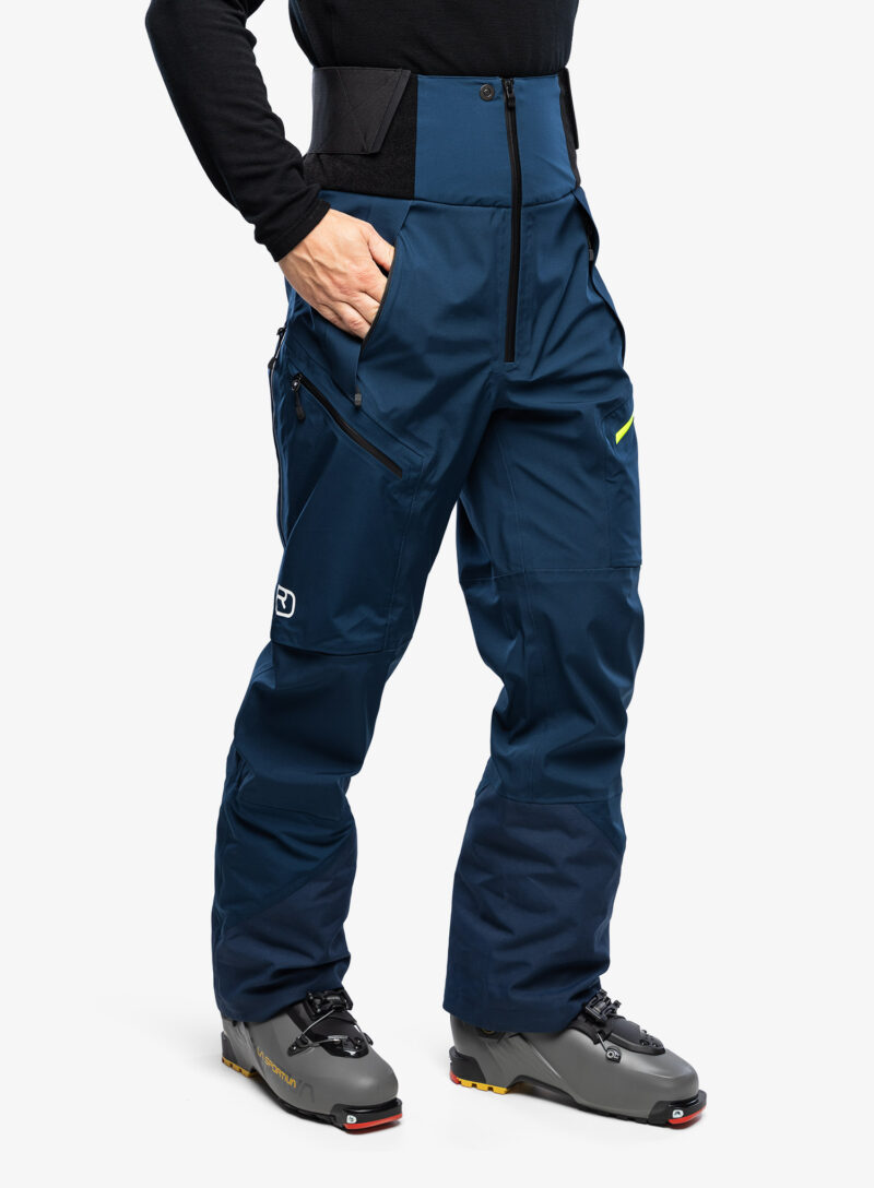 Cumpăra Pantaloni schi tura Ortovox 3L Guardian Shell Pants - deep ocean