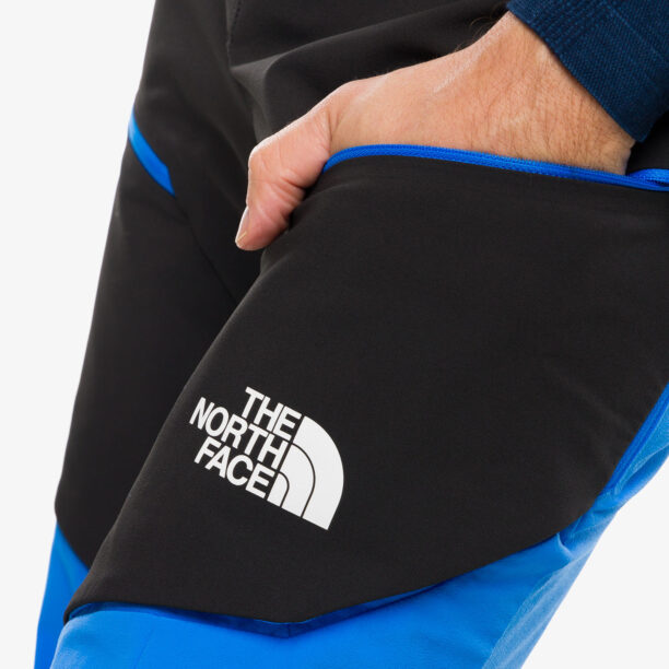 Original Pantaloni schi tura The North Face Dawn Turn Hybrid Pant - optic blue/black