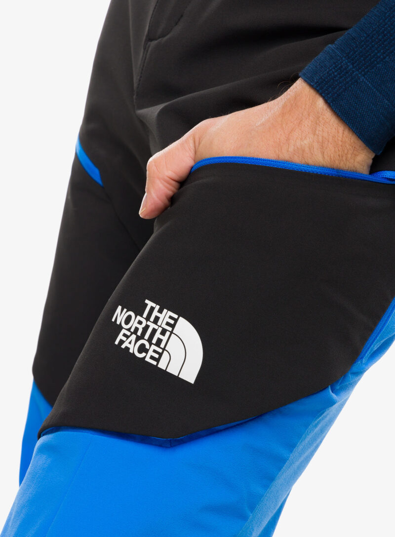 Original Pantaloni schi tura The North Face Dawn Turn Hybrid Pant - optic blue/black