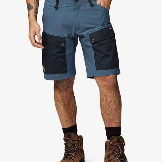 Pantaloni scurti Fjallraven Keb Shorts - dark navy/uncle blue