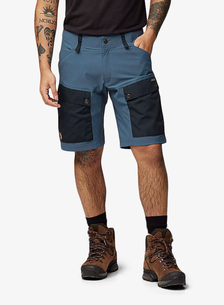 Pantaloni scurti Fjallraven Keb Shorts - dark navy/uncle blue