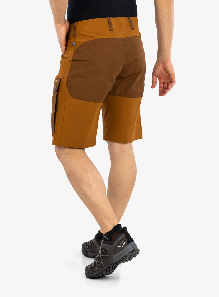 Pantaloni scurti Fjallraven Keb Shorts - timber brown/chestnut preţ