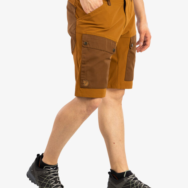 Pantaloni scurti Fjallraven Keb Shorts - timber brown/chestnut