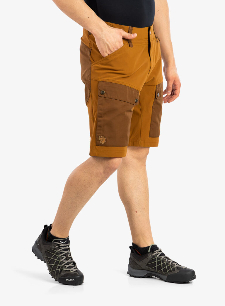 Pantaloni scurti Fjallraven Keb Shorts - timber brown/chestnut